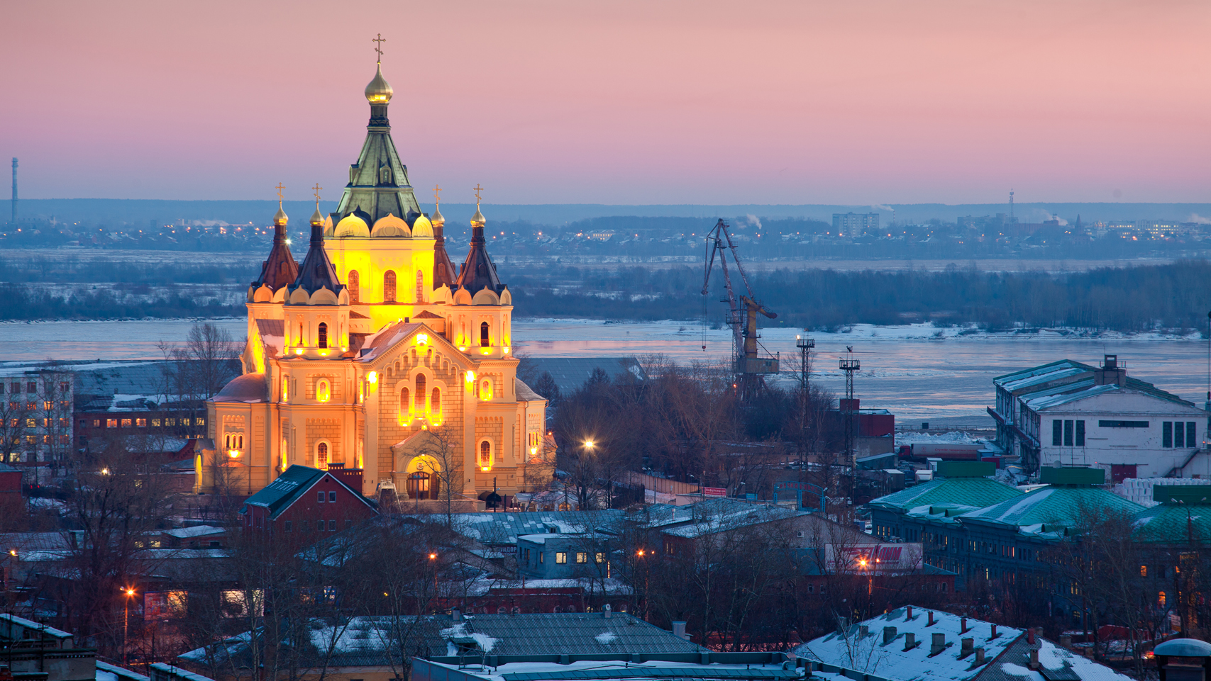 The Alexander Nevsky Cathedral in Nizhny Novgorod (Fifa)