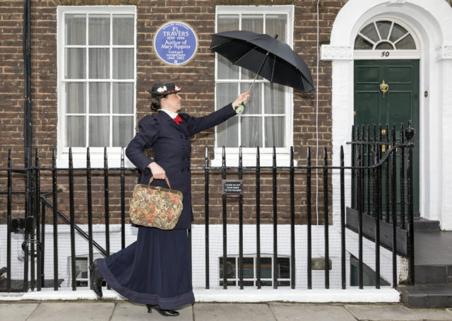 Mary Poppins author P. L. Travers lived at 50 Smith Street in Chelsea for 17 years. 