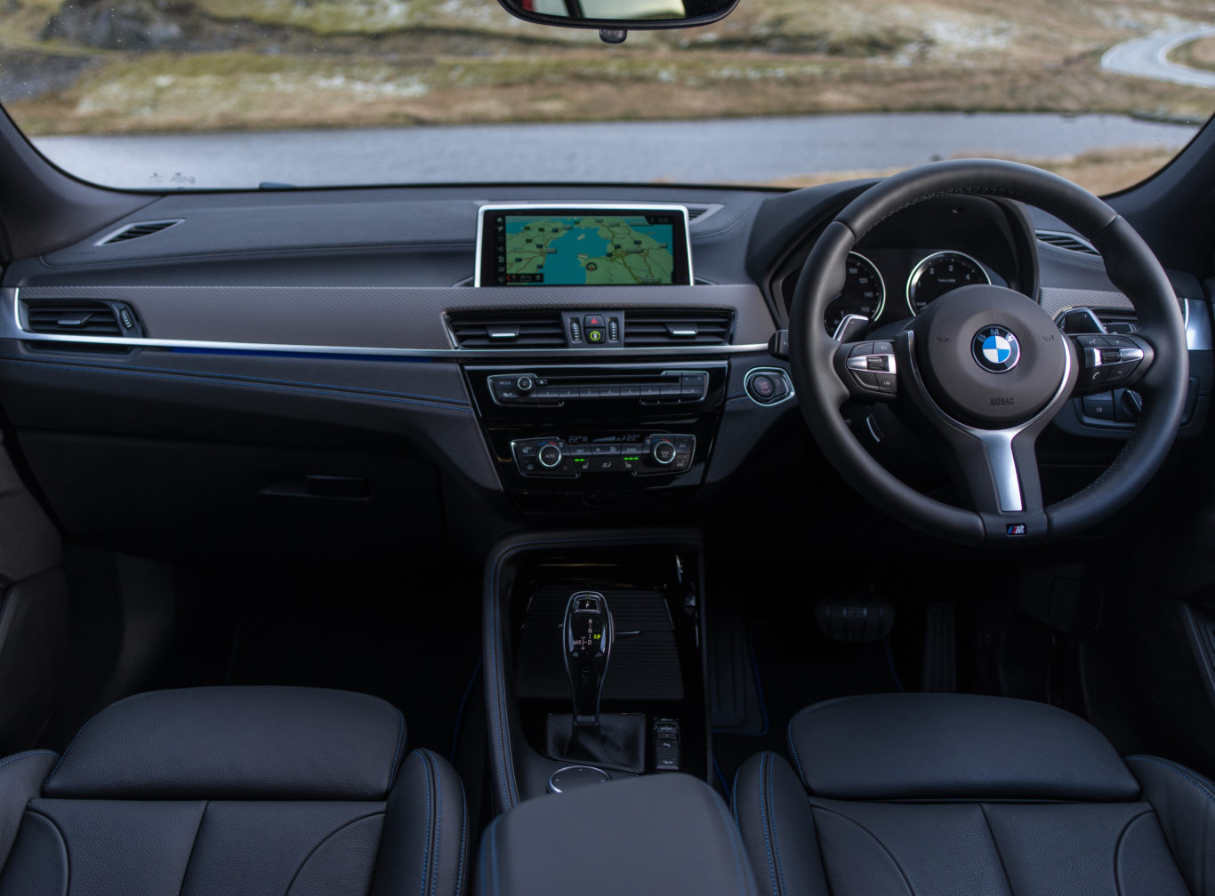 The X2's interior is finished to a high standard 