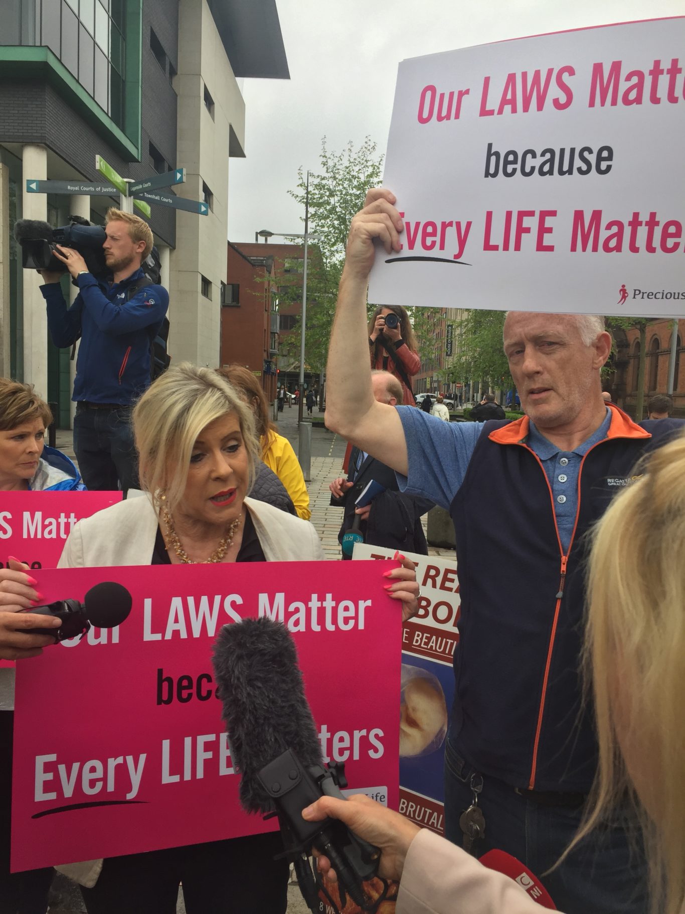 Anti-abortion campaigner Bernie Smyth