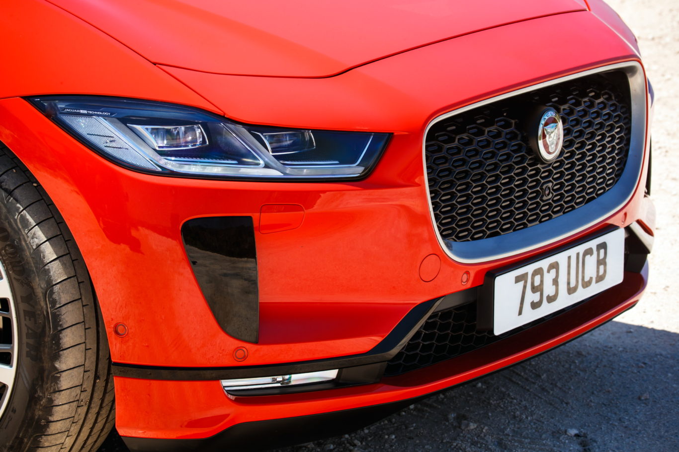 The Jaguar I-Pace has been given a range of signature touches 