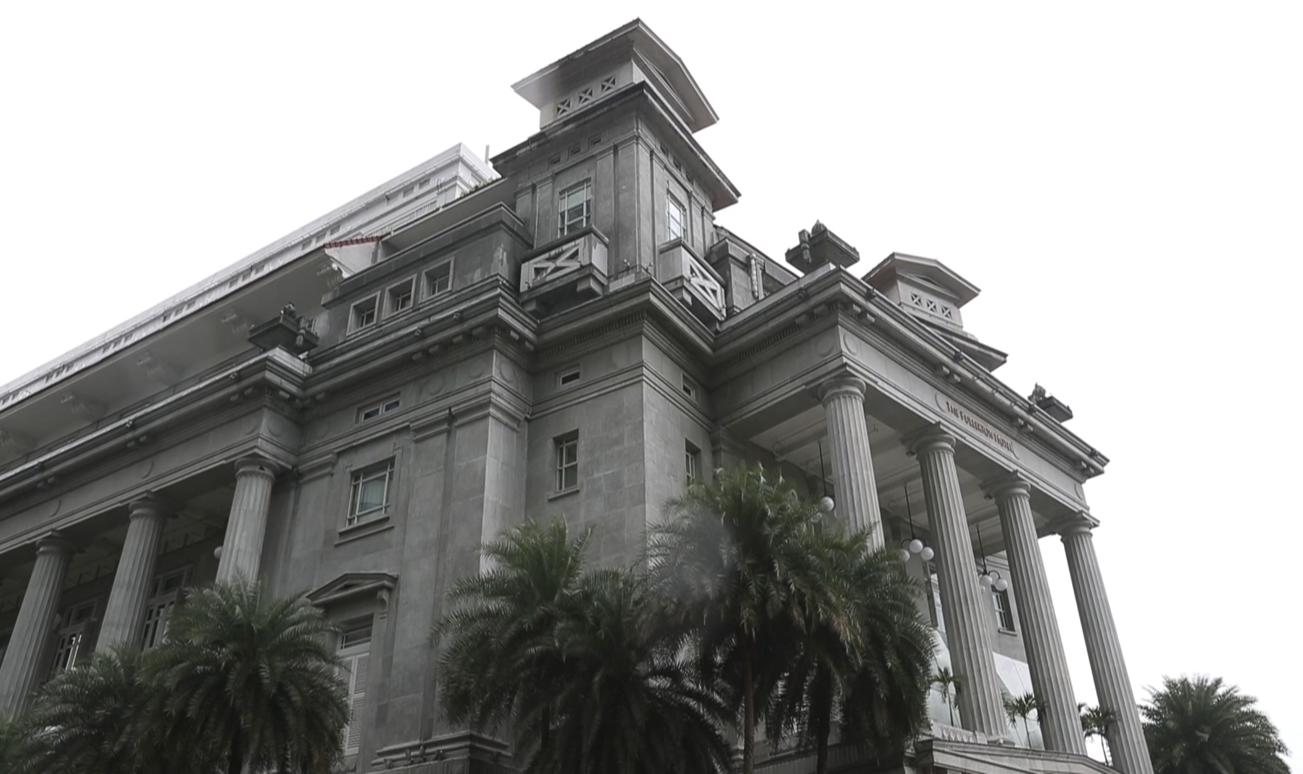 The Fullerton hotel in Singapore