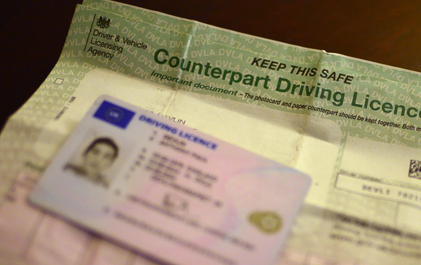 renew driving licence d1 form