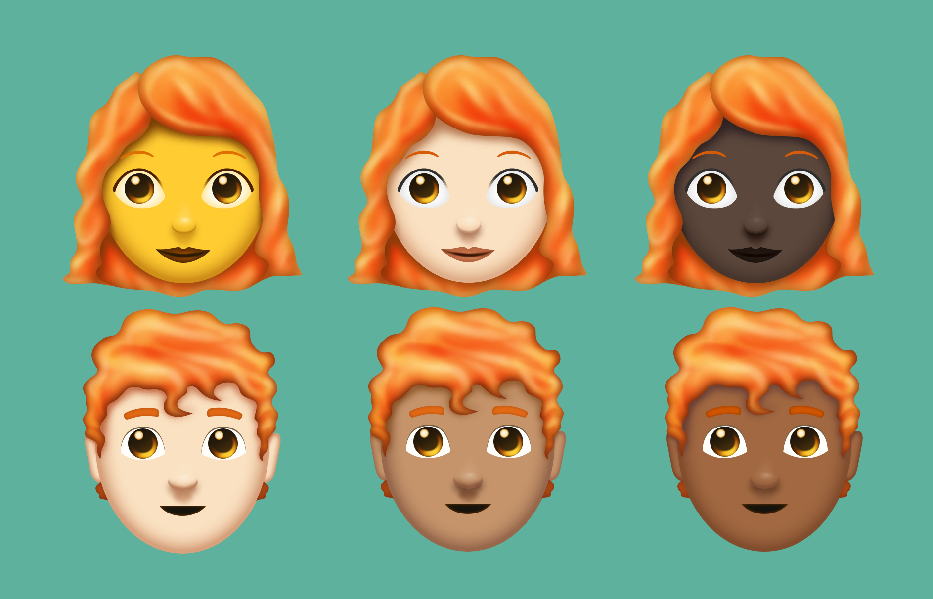 Redheads Rejoice As New Emoji With Ginger Hair Finally Arrives Shropshire Star 6008