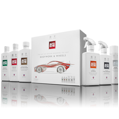 The AutoGlym car cleaning pack contains everything you need to get your car shiny