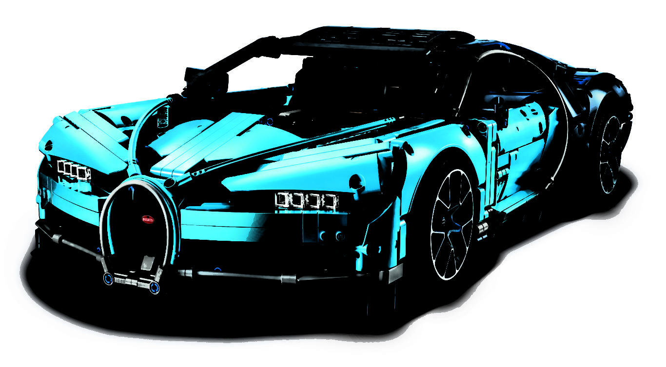 The Lego Chiron contains a variety of intricate features