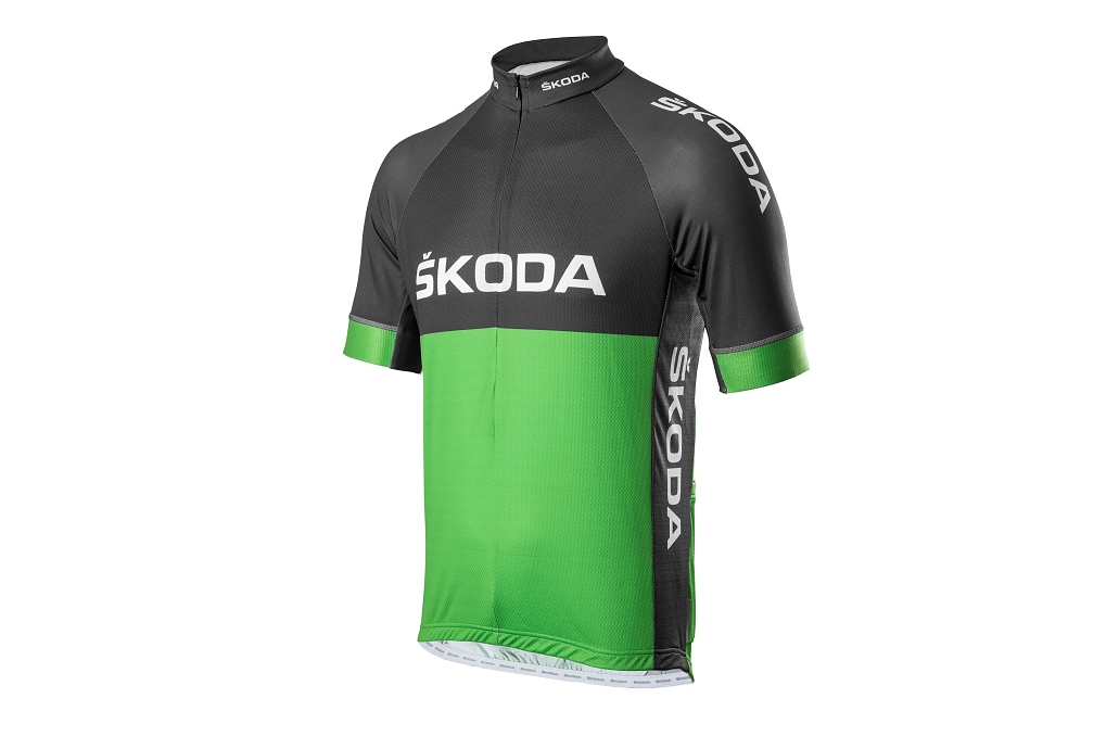 Skoda's range of cycling jerseys are stylish and well priced