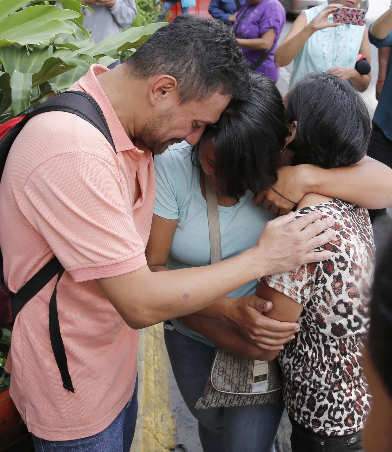 Venezuela stampede survivor