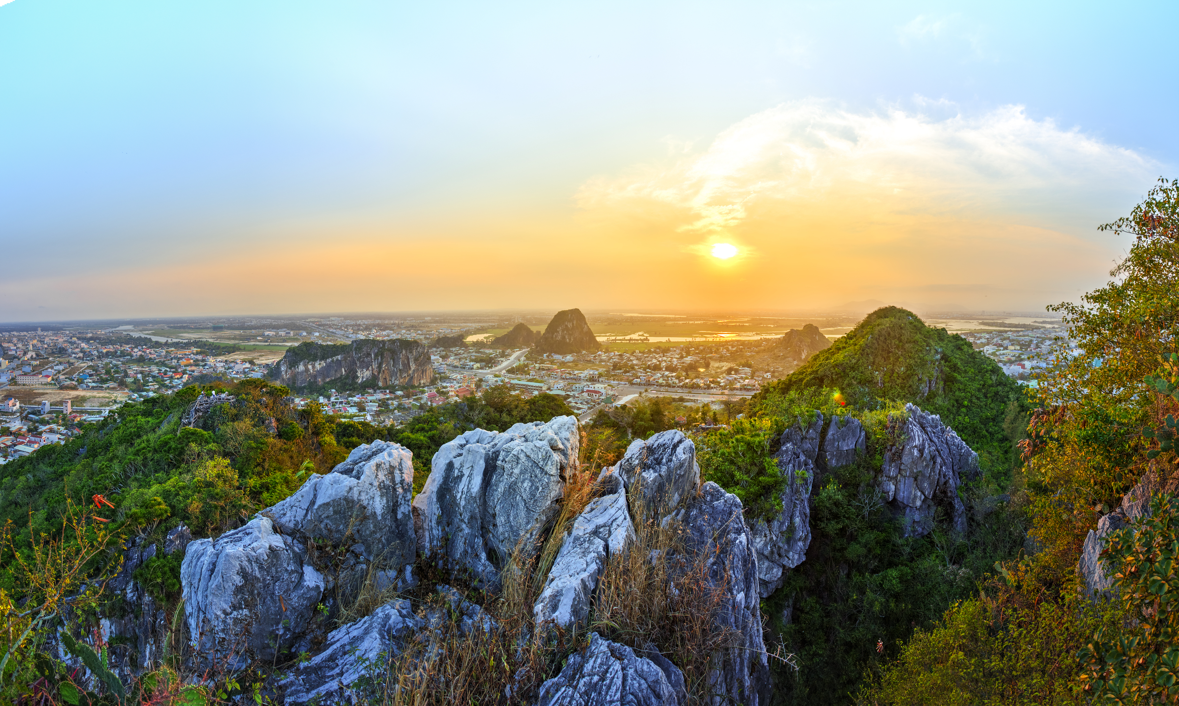 View from the Marble mountains, Da Nang (Thinkstock/PA)