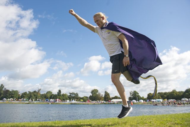 Double Paralympic champion Jonnie Peacock