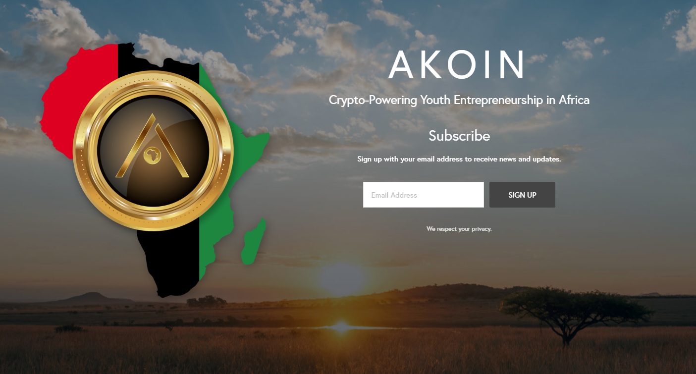 The Akoin Website