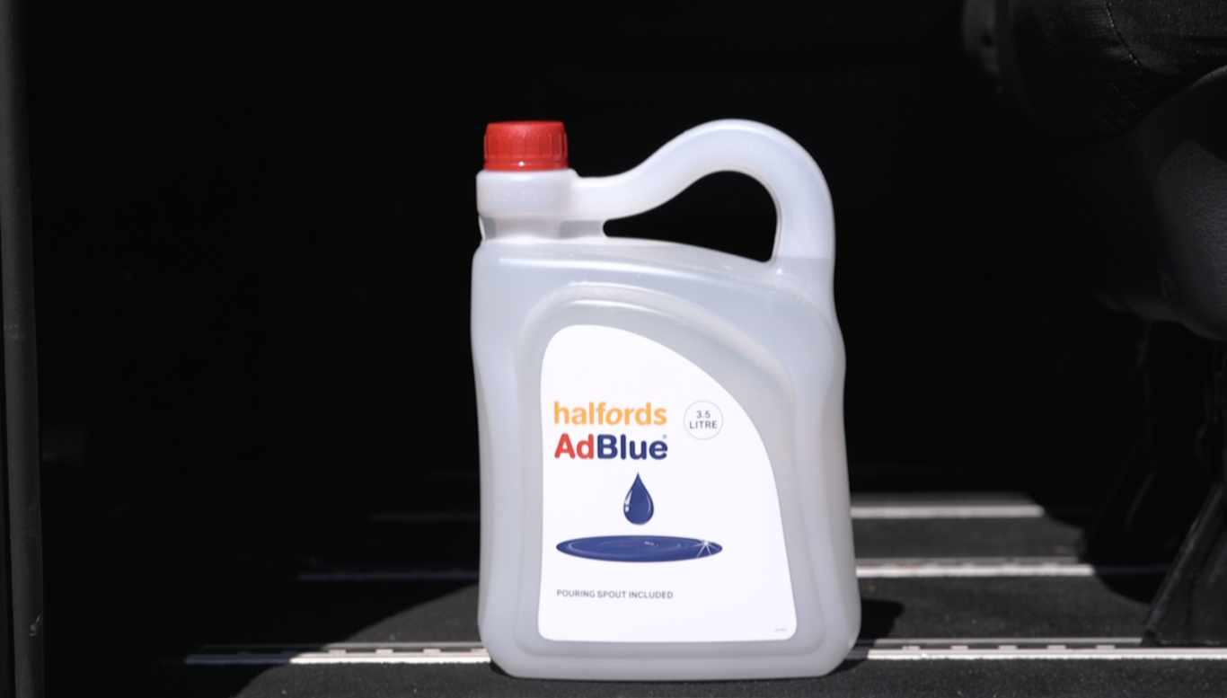 AdBlue can be purchased from most motor shops and garages