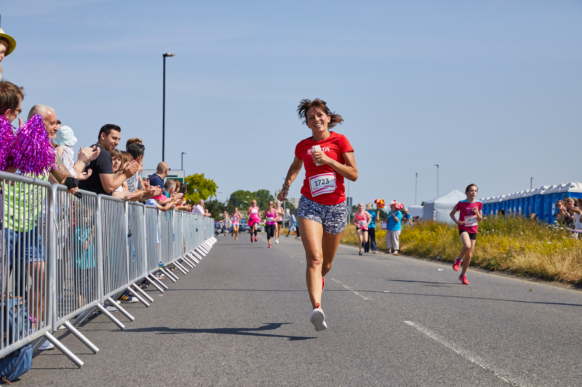 Davina McCall does Race For Life