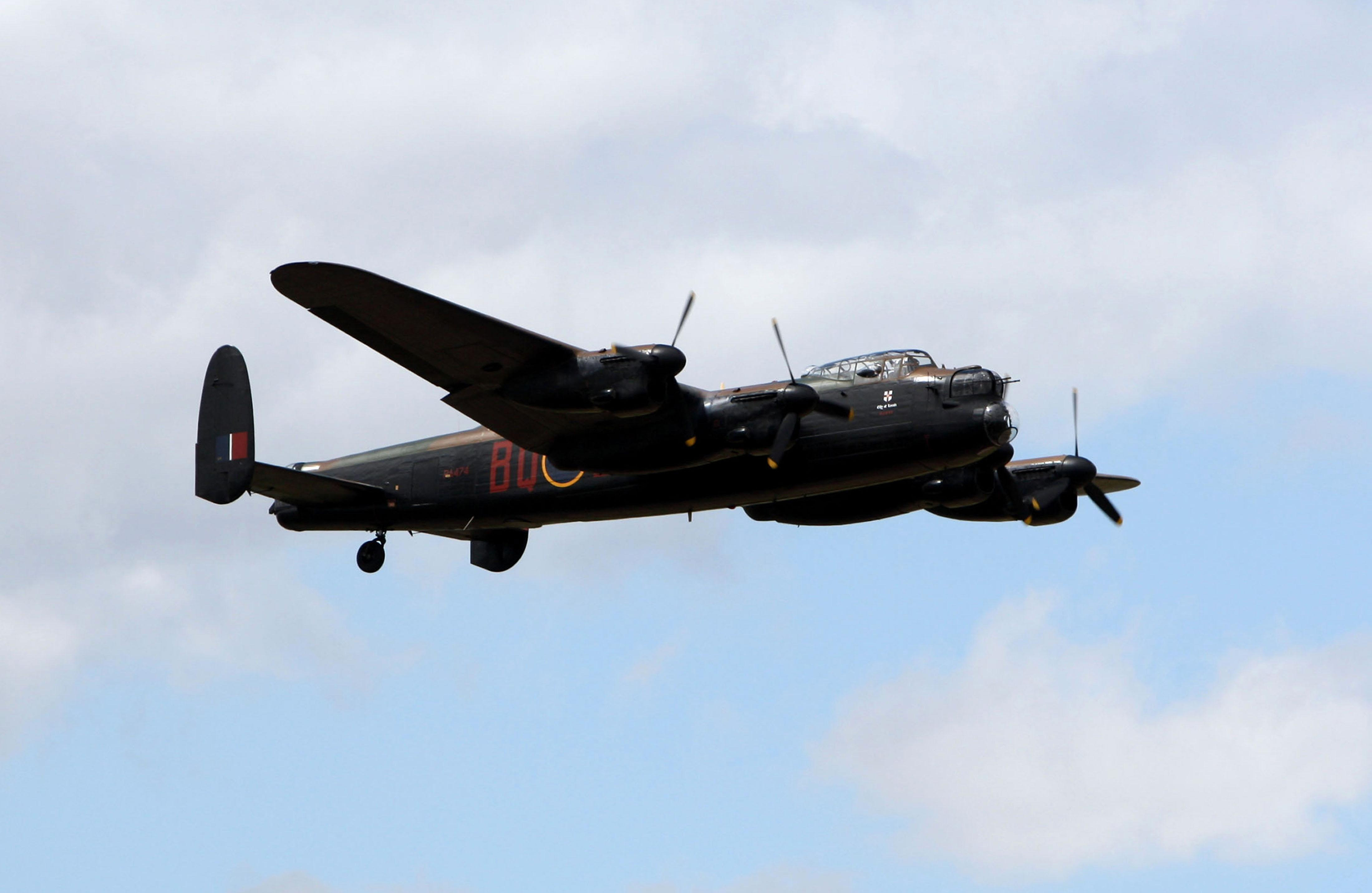 A Lancaster bomber