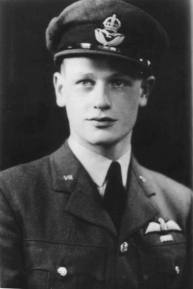 Wing Commander Tom Neil, who flew Hurricanes and Spitfires during the Battle of Britain, has died aged 97. He is pictured in his service years. (Battle of Britain Memorial Trust CIO/ PA)