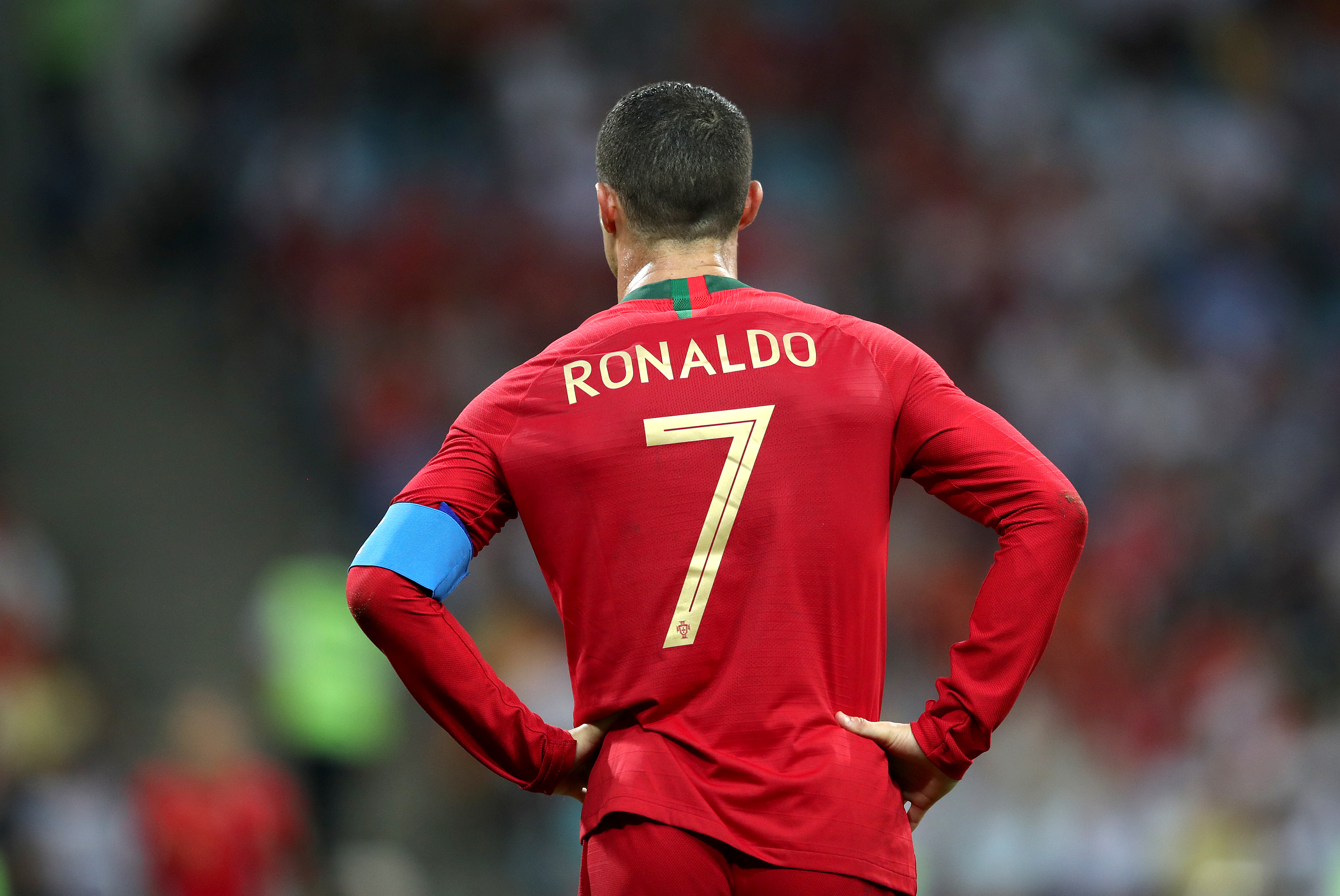 Portugal's Cristiano Ronaldo at the 2018 World Cup