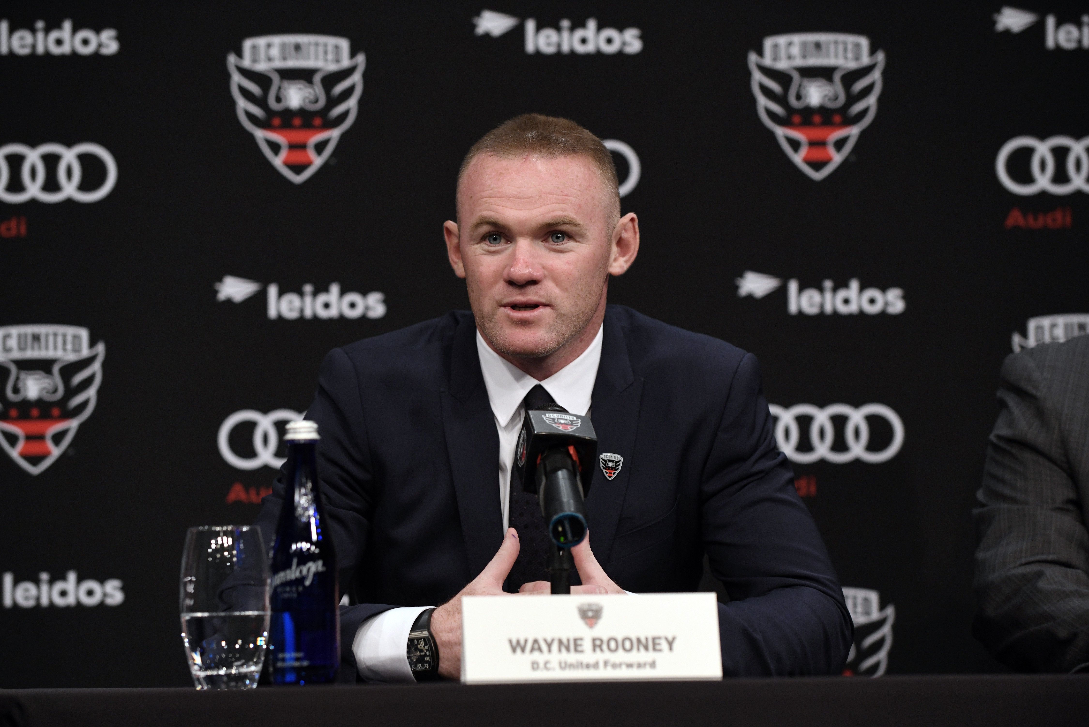Wayne Rooney is unveiled at DC United