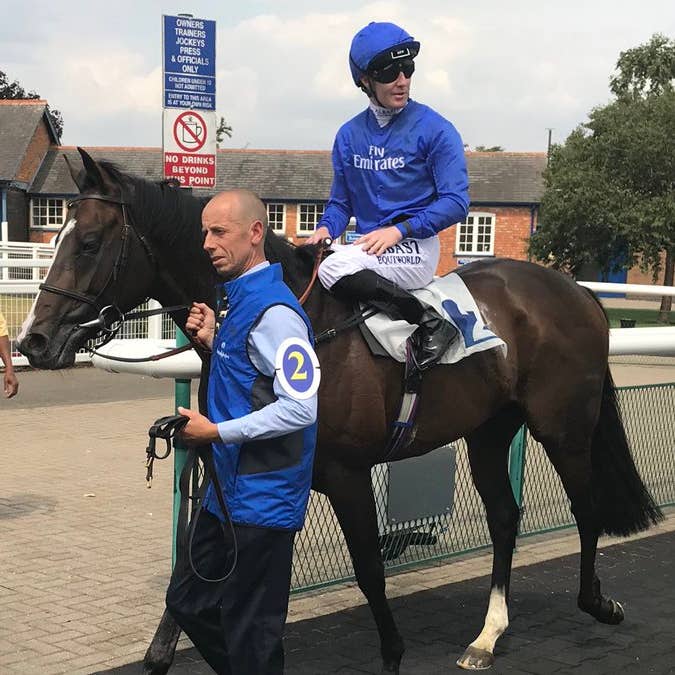 Desert Fire looked a smart prospect in winning at Leicester (PA)