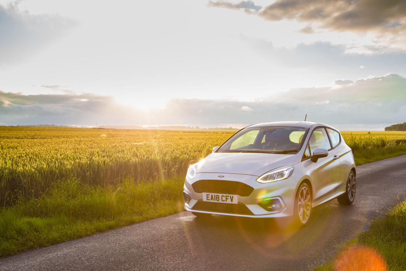 The Fiesta was perfectly suited to the winding roads of northern France