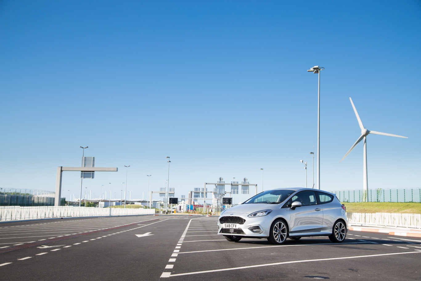 The Fiesta proved to be the perfect companion for the road trip to Le Mans