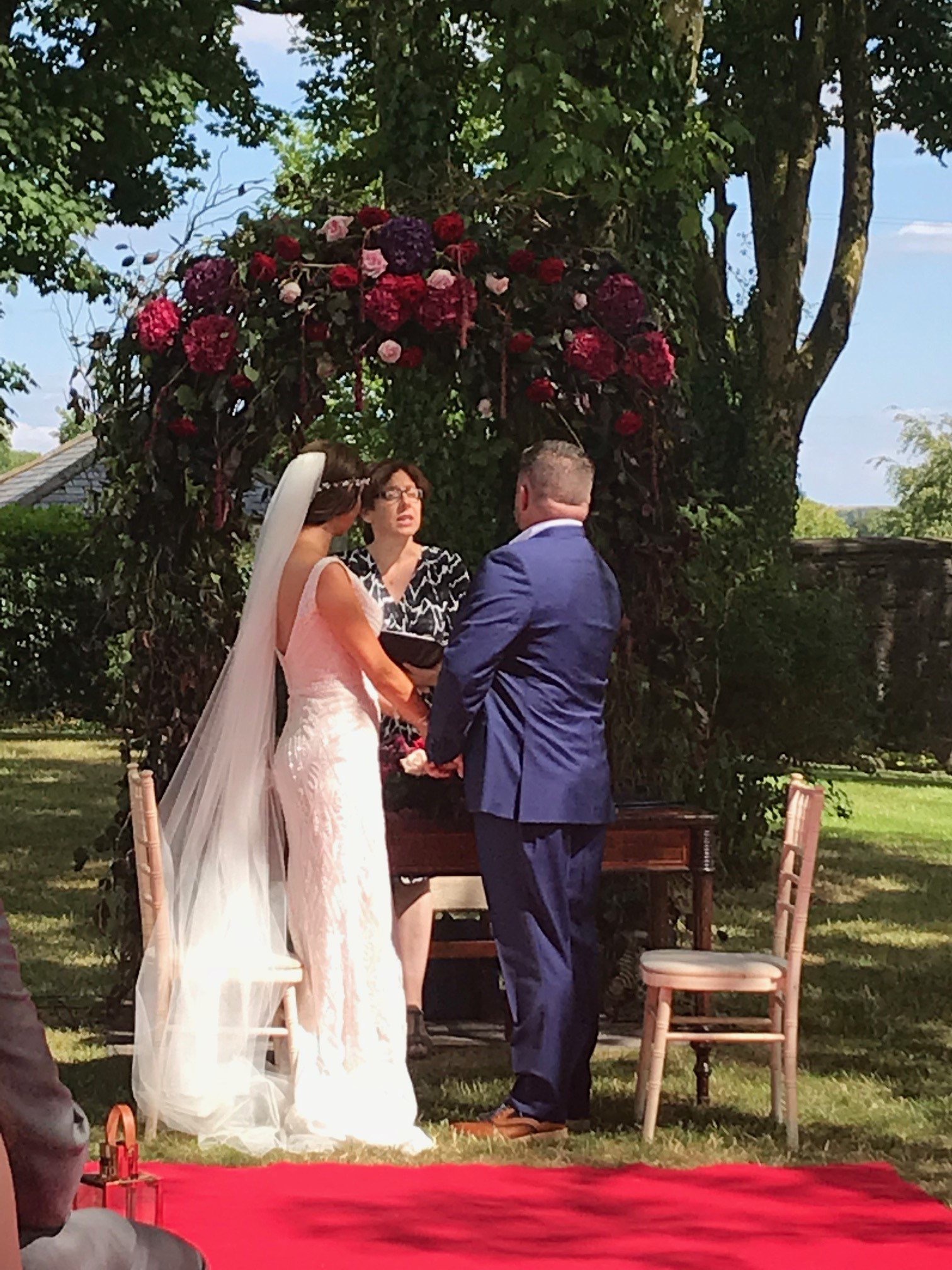Zoe Holohan and Brian O’Callaghan-Westropp were newly married (Handout/PA)