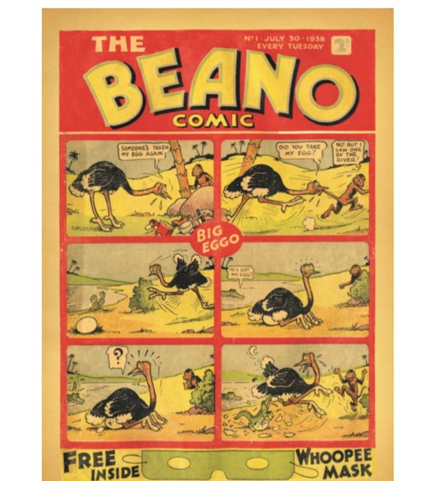 Big Eggo was the character to grace the first ever Beano in 1938 (DC Thomson/PA)
