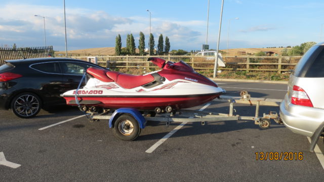 The gang turned to jetskis to smuggle people across the Channel.