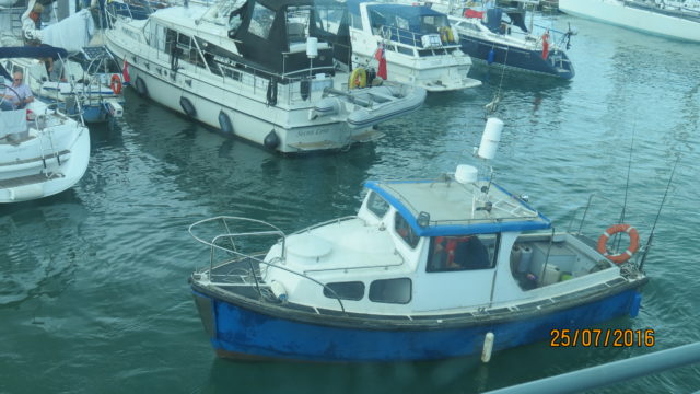 The Boat With No Name in Ramsgate.