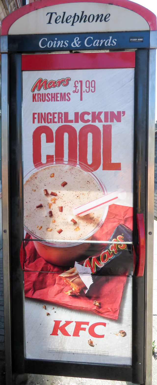 KFC's ad for the Mars Krushems