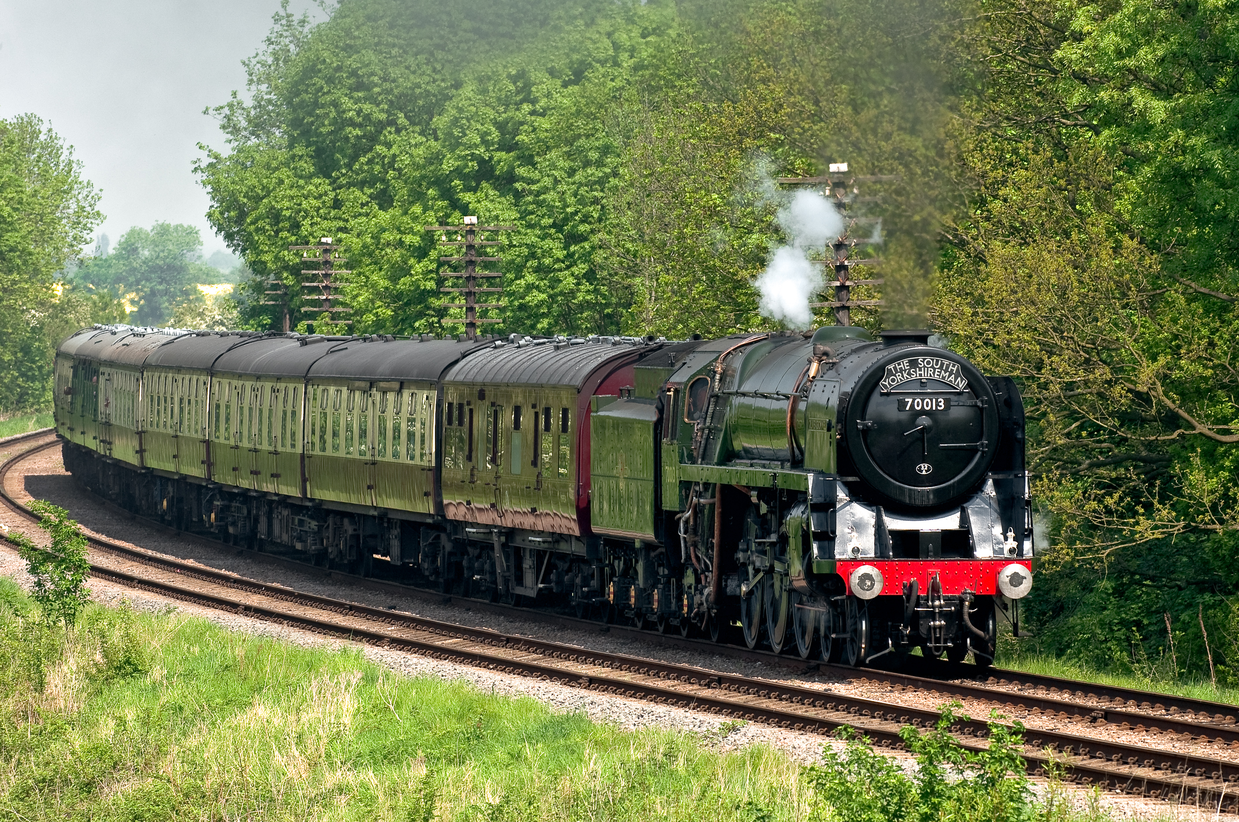 Steam railway line фото 28