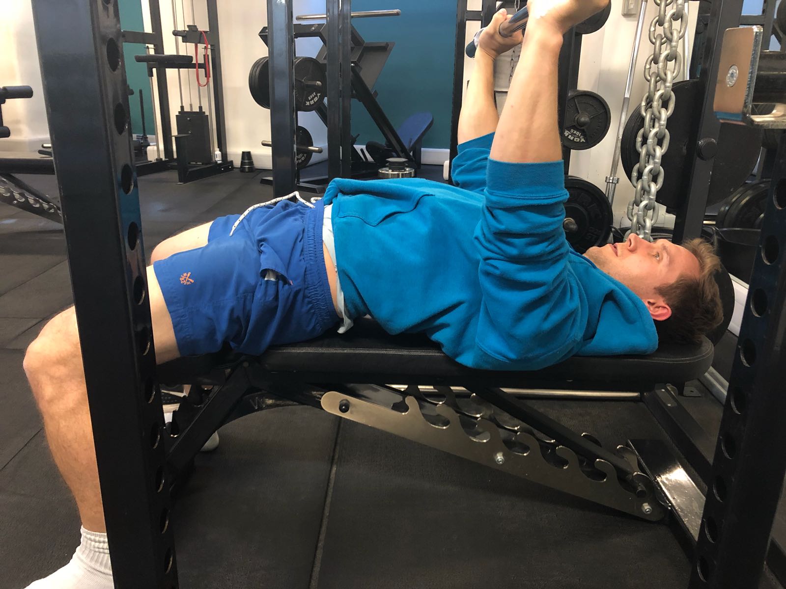 Correct bench press