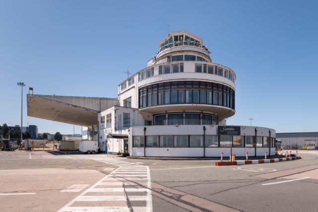 The Art Deco Elmdon Terminal Building, Birmingham International Airport, has been listed (Historic England/PA)