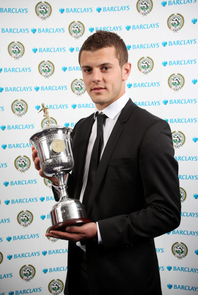 Wilshere was named as PFA Young Player of the Year in 2011.