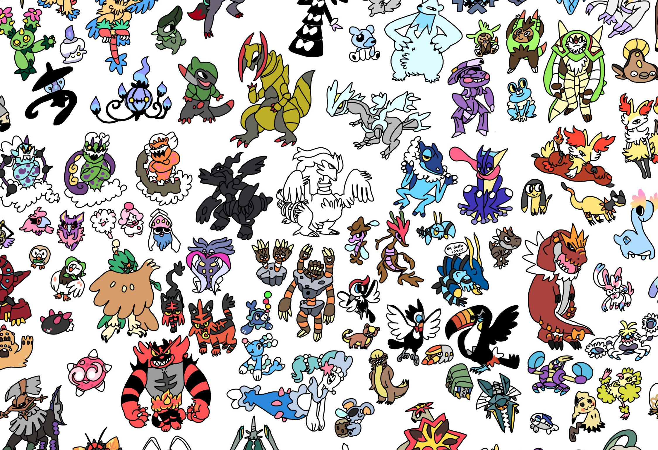 This student spent six months drawing all 807 Pokemon - The Irish News