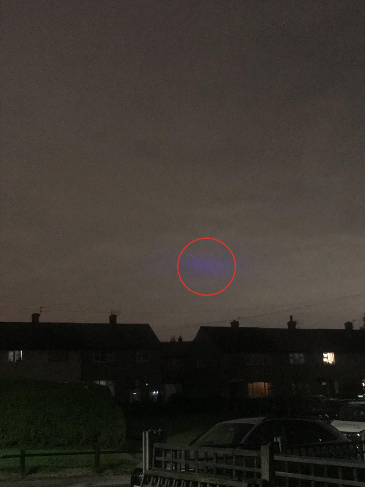 weird lights in the sky tonight 2020