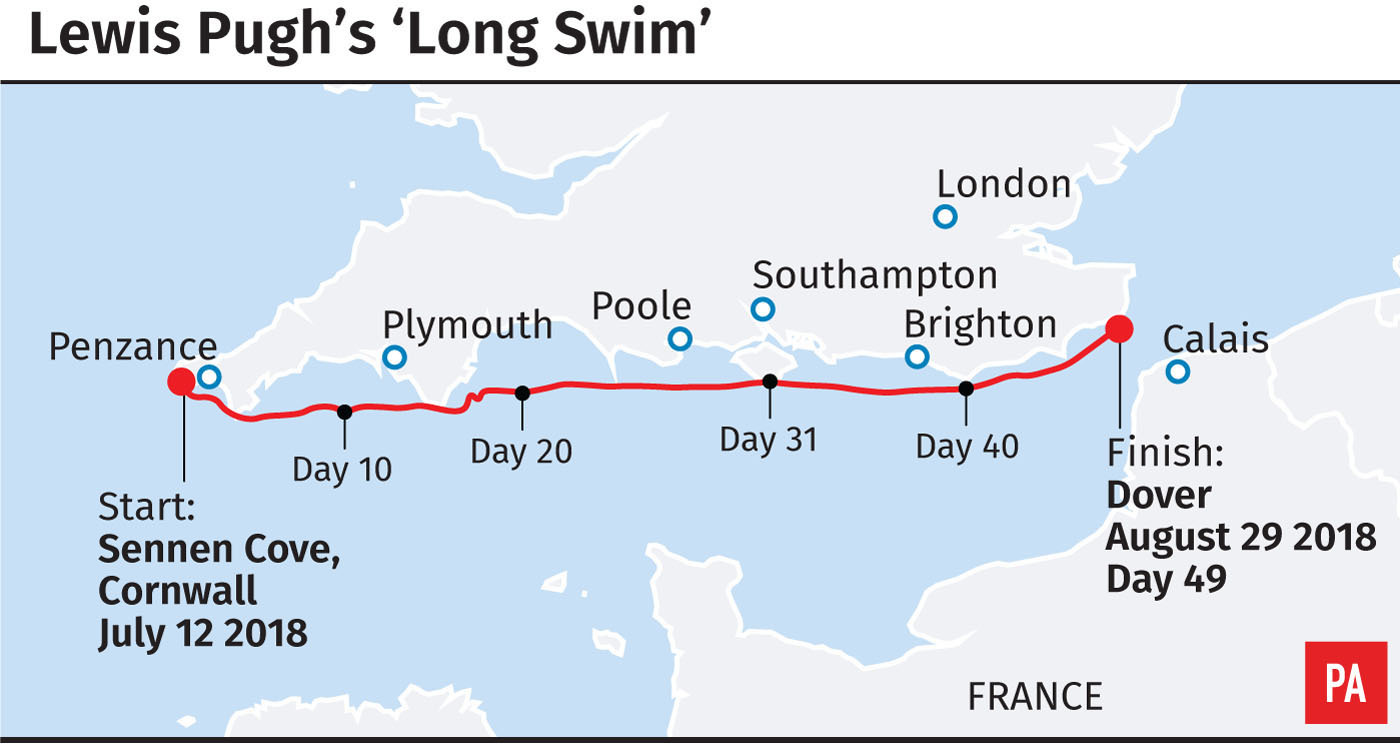 Lewis Pugh's 'Long Swim'