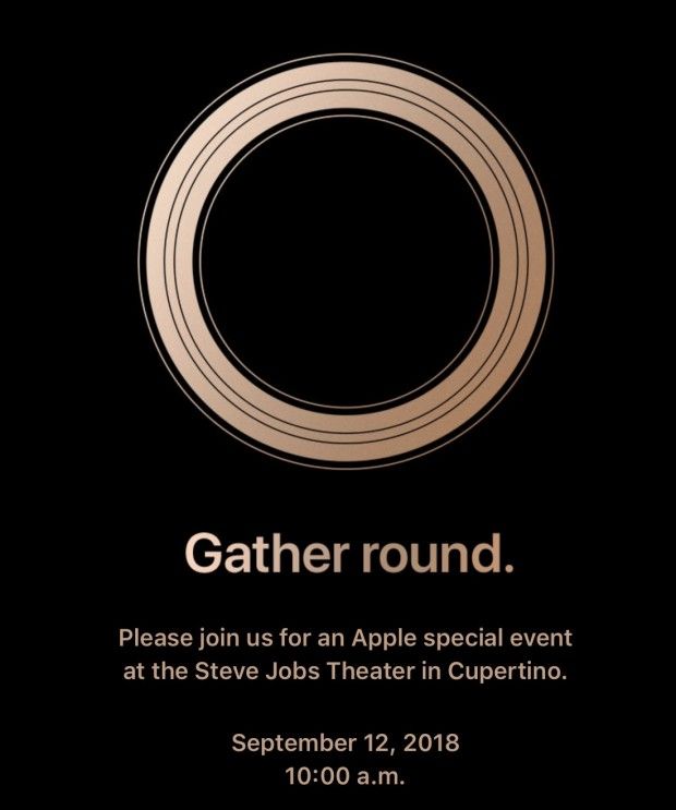 Apple teaser for its next product launch event. 