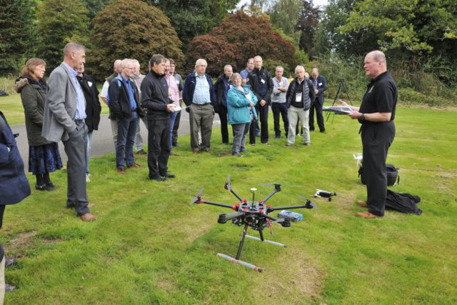 An event on drone use best practice