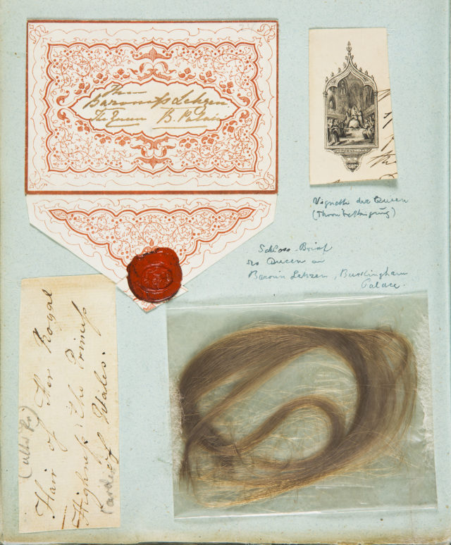 Queen Victoria's governess's scrapbook