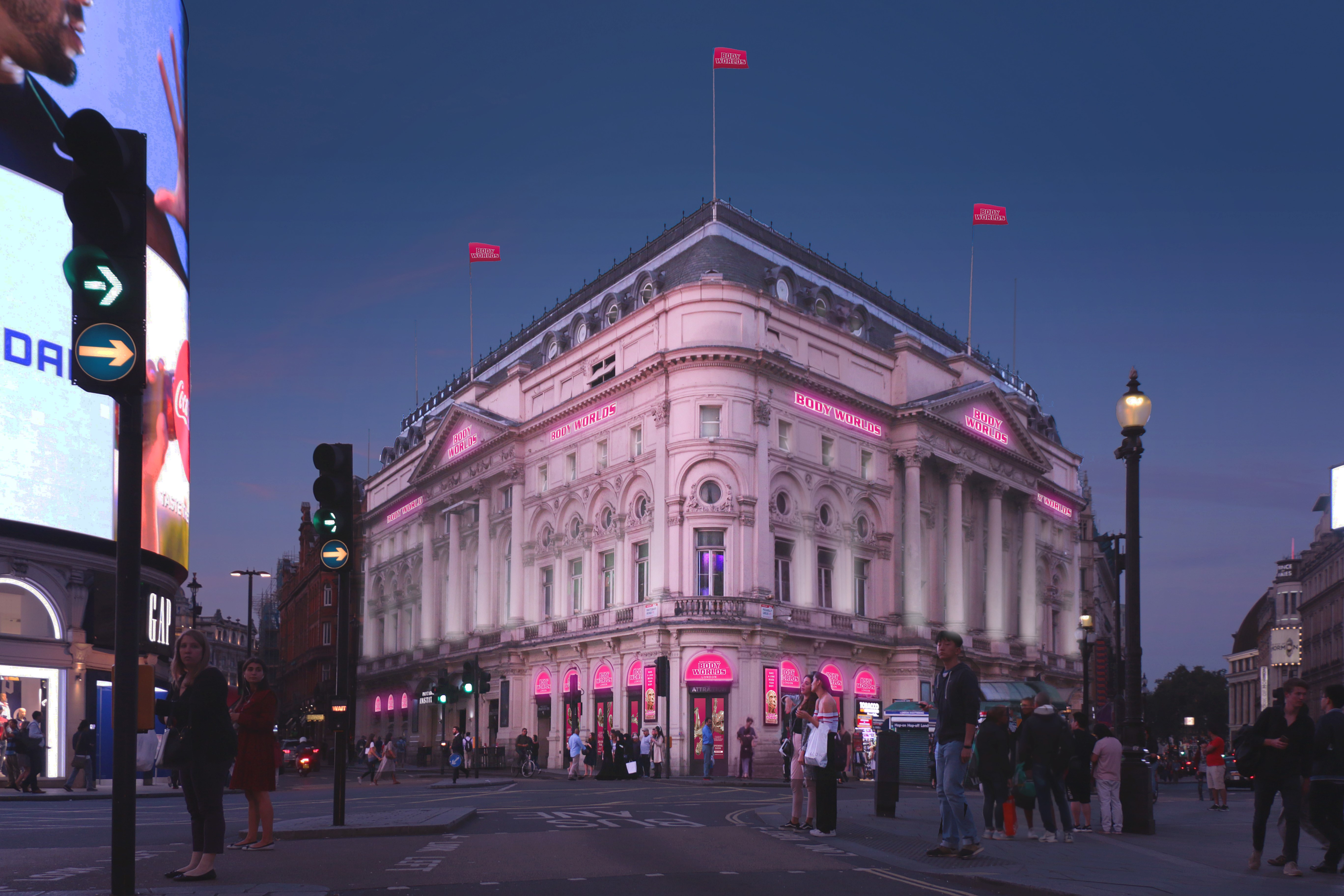 The London Pavilion in Piccadilly Circus
