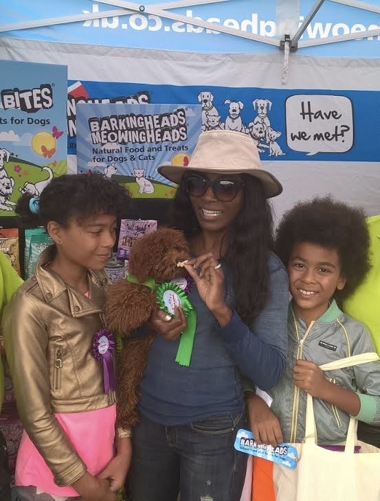 Sinitta and her children