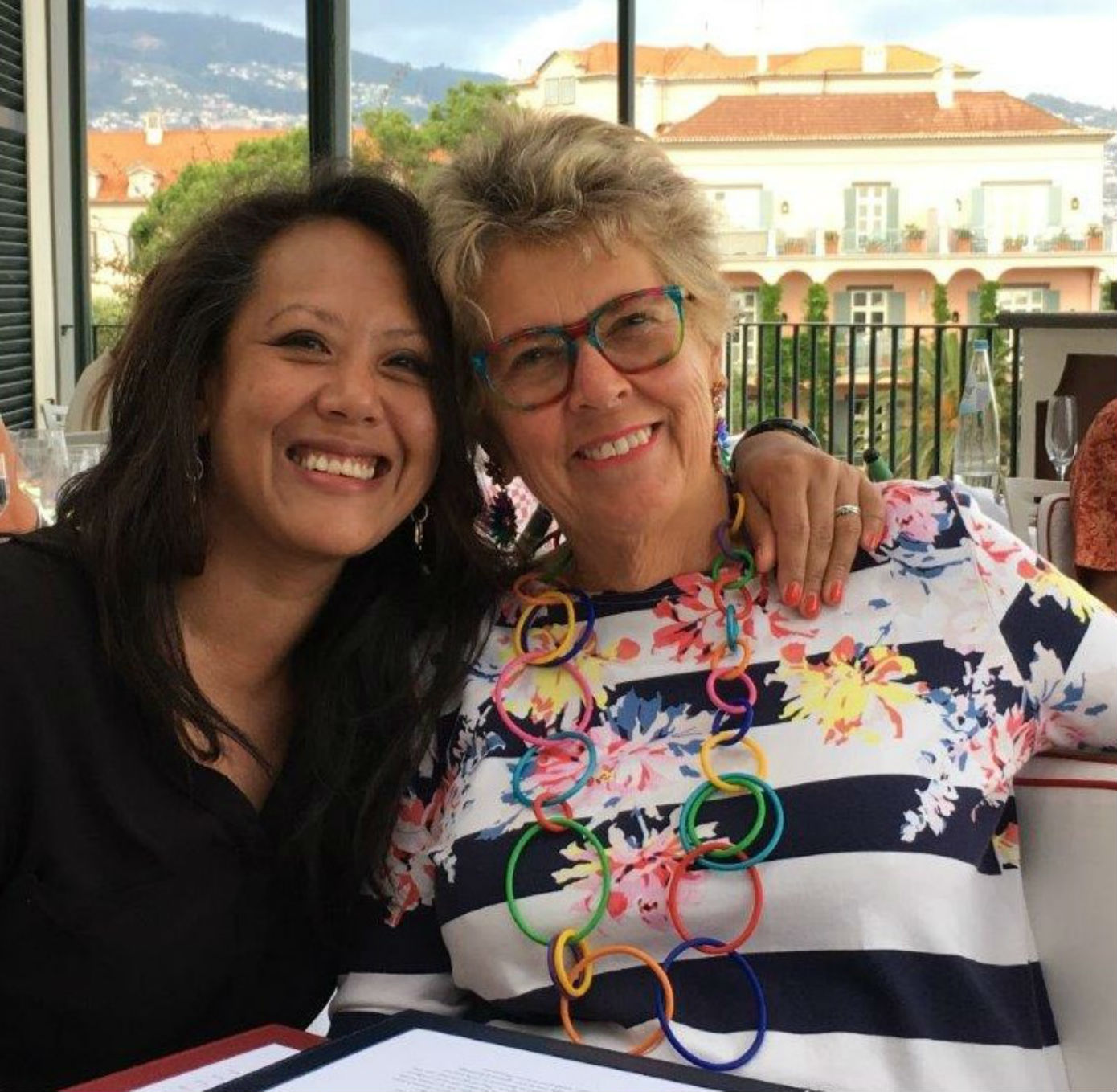 Prue Leith and her daughter