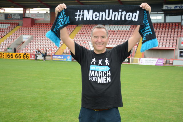 Jeff Stelling is the honorary president of National League side Hartlepool (Prostate Cancer UK).