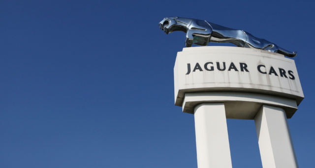 Jaguar Land Rover sign