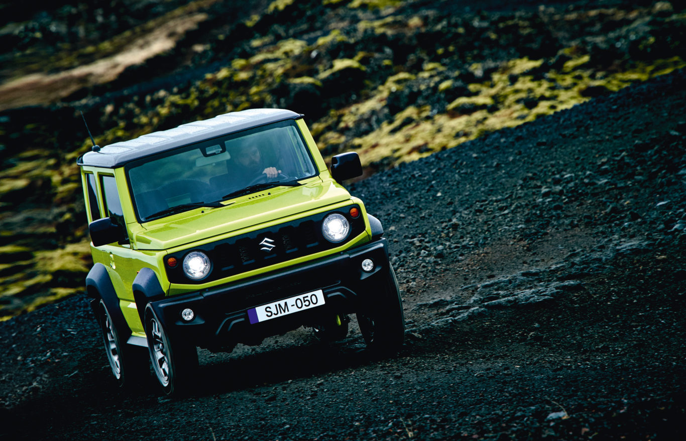The Jimny handles well on all surfaces