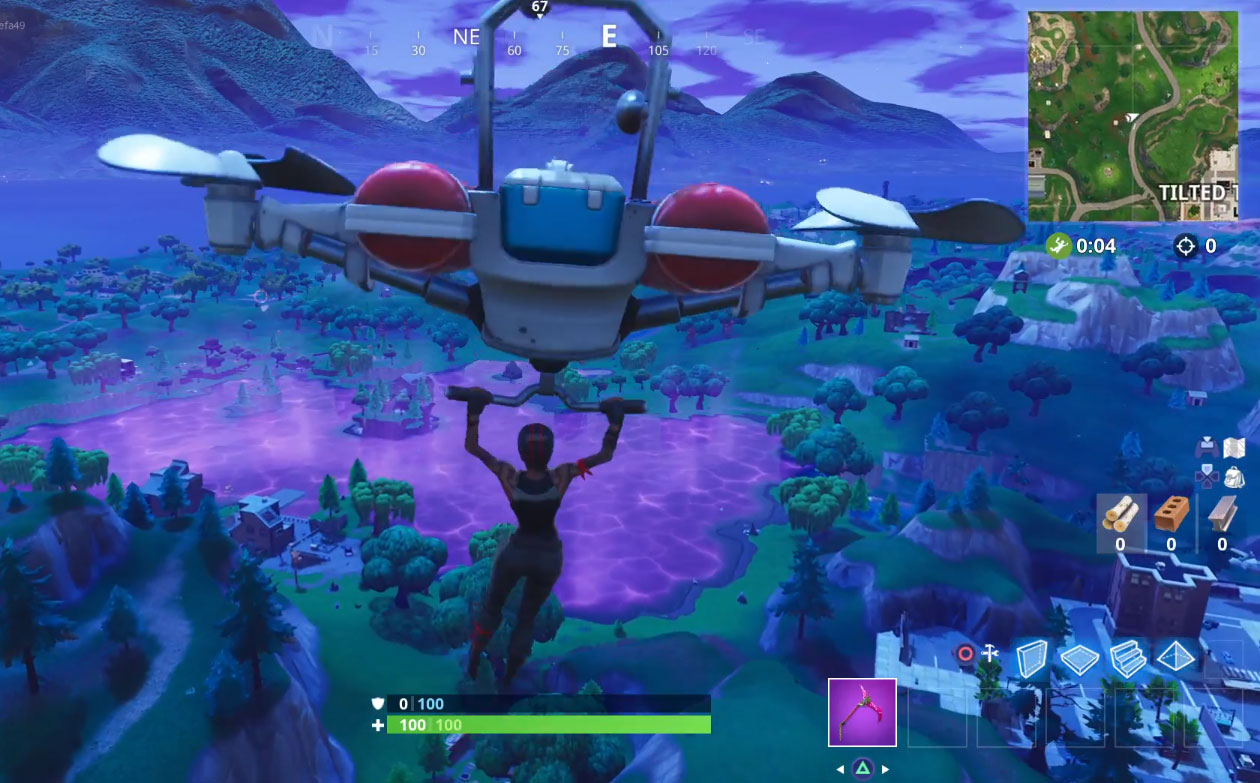 Fortnite's mysterious purple cube