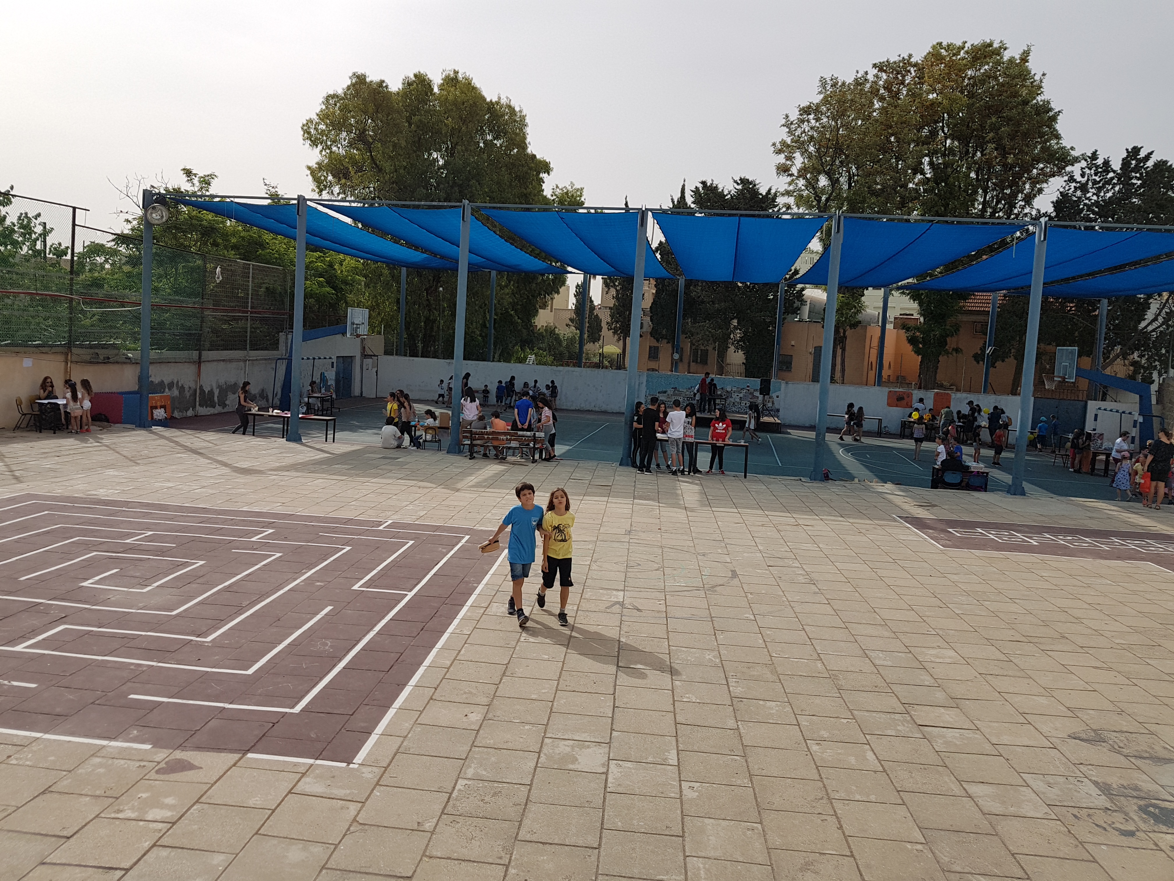Children in Tabeetha's playground