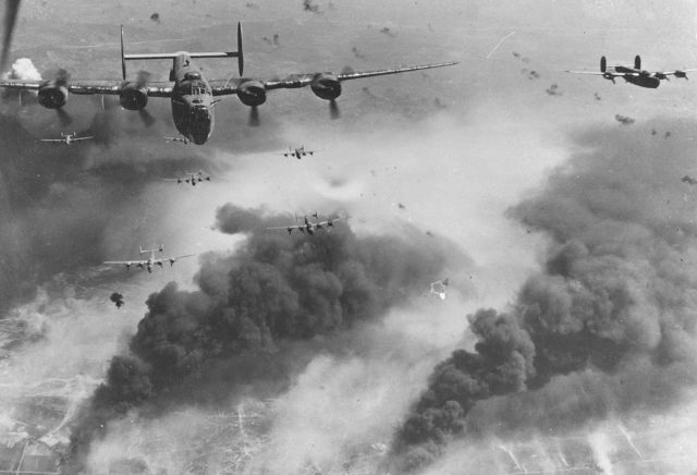 Allied Second World War Bombing Raids Disturbed Atmosphere At Edge Of ...