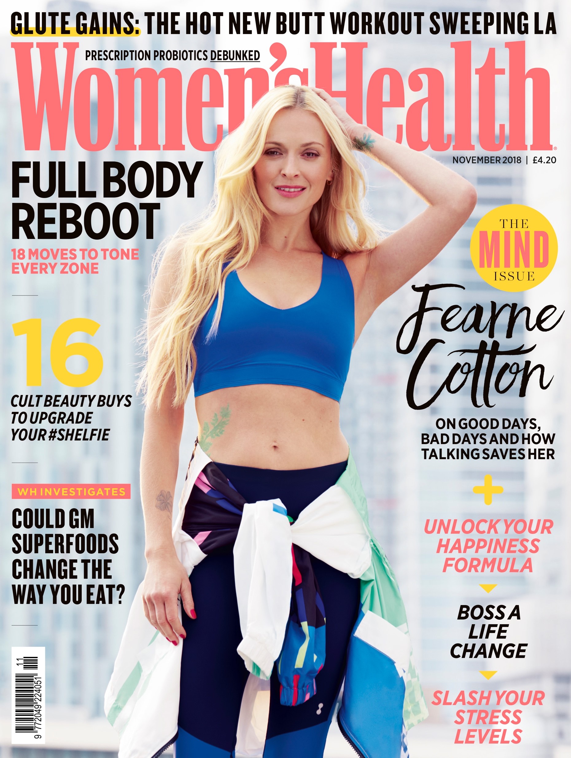Fearne Cotton on Women's Health magazine