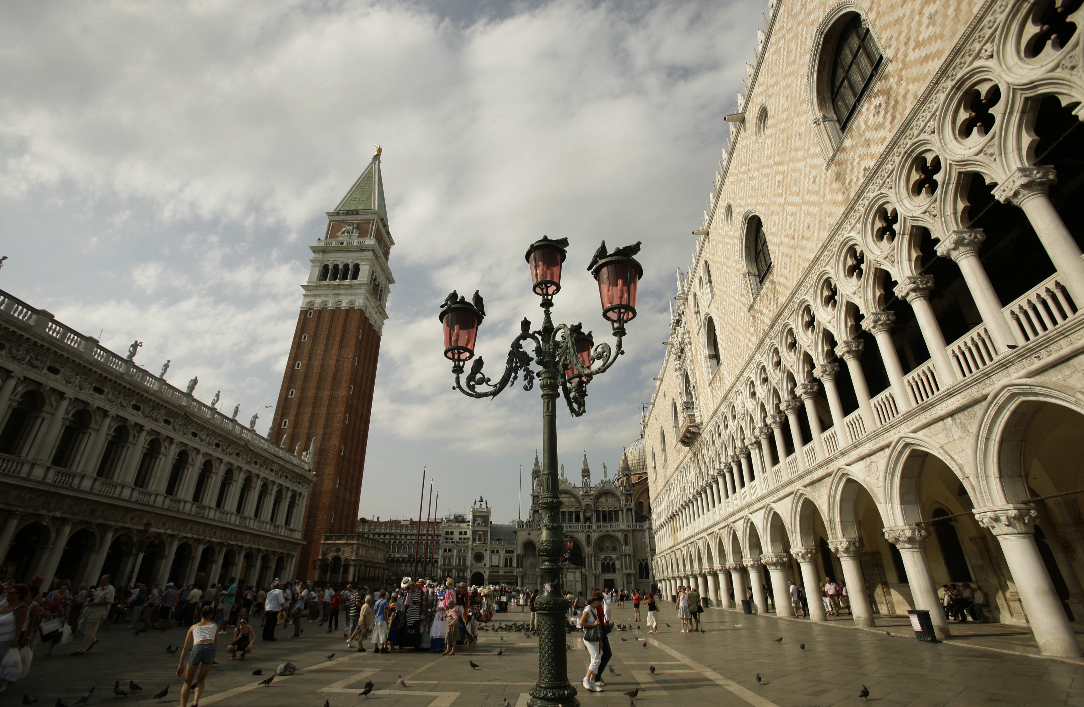 A view of Piazza San Marco, in Venice 
